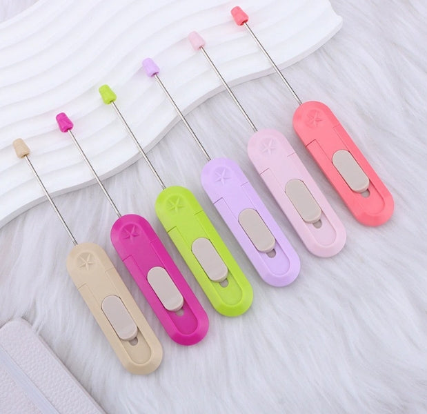 Wholesale DIY Portable Retractable Second Generation Beaded Express Knife